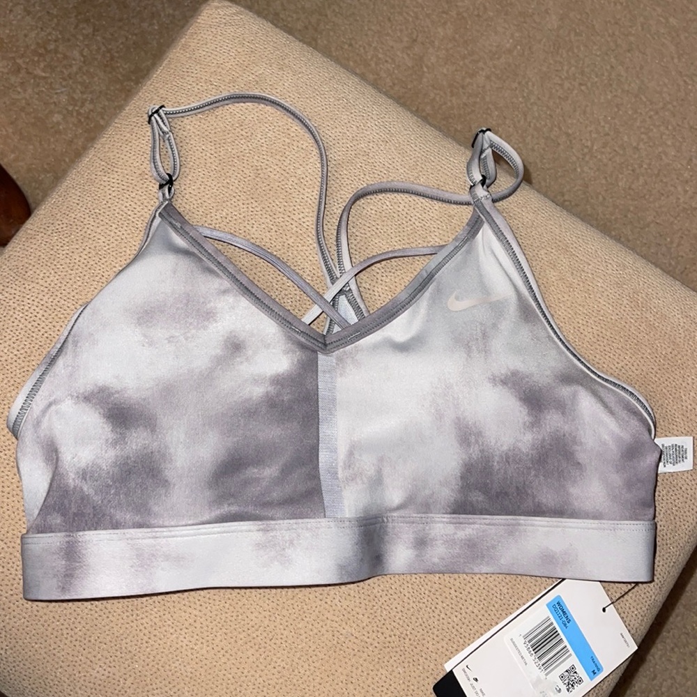 Nike Grey Indy Bra
